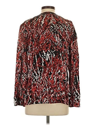 St. John Sport Long Sleeve Silk Top (view 2)