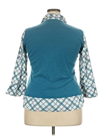 Dots 3/4 Sleeve Top (view 2)