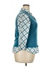 Dots Teal 3/4 Sleeve Top Size 2X - photo 4