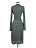 Max and Cleo Argyle Teal Cocktail Dress Size XS - photo 2