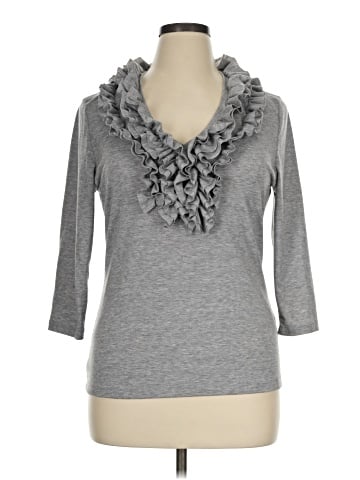 Casual Express Apparel 3/4 Sleeve Top (view 1)