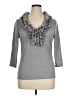 Casual Express Apparel Gray 3/4 Sleeve Top Size XL - photo 1