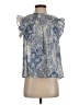 Aqua Blue Sleeveless Blouse Size S - photo 1
