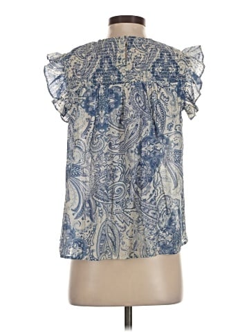 Aqua Sleeveless Blouse (view 2)