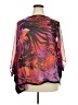 Ashley Stewart 100% Polyester Purple 3/4 Sleeve Blouse Size 22 Plus - photo 1