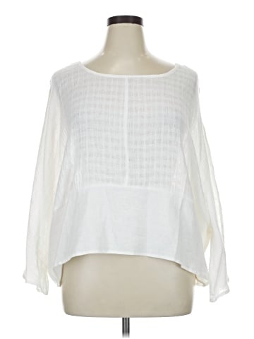 For Cynthia 3/4 Sleeve Blouse (view 1)