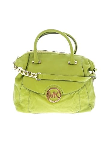 MICHAEL Michael Kors Leather Satchel (view 1)