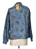 Pykettes Paisley Blue Long Sleeve Button-Down Shirt Size L (estimated) - photo 2