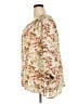 Rose + Olive 100% Polyester Floral Ivory 3/4 Sleeve Blouse Size 3X - photo 5