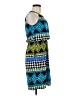 Fenn Wright Manson Print Blue Casual Dress Size 4 - photo 4