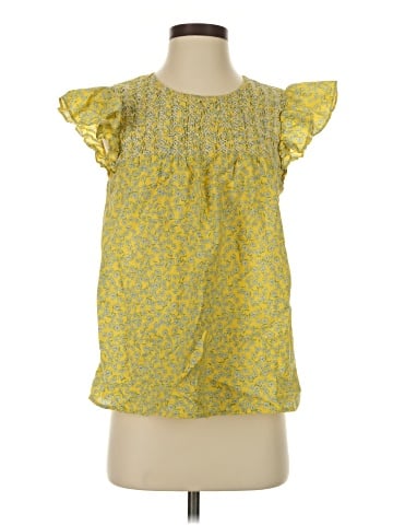 J.Crew Factory Store Short Sleeve Blouse (view 1)