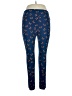 Lularoe Print Blue Leggings Size 1X (Tall & Curvy) - photo 1