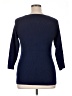 Lauren by Ralph Lauren 100% Cotton Solid Blue Pullover Sweater Size XL - photo 2