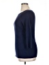 Lauren by Ralph Lauren 100% Cotton Solid Blue Pullover Sweater Size XL - photo 5
