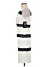 Jax Stripes Ivory Cocktail Dress Size 4 - photo 5
