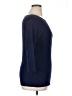 Lauren by Ralph Lauren 100% Cotton Solid Blue Pullover Sweater Size XL - photo 4