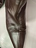Totême 100% Leather Burgundy Boots Size EU 39 - photo 3