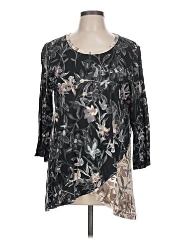 LOGO by Lori Goldstein 3/4 Sleeve T-Shirt (view 1)
