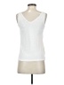 Reiss 100% Silk Ivory Sleeveless Top Size XS - photo 2