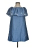 BCBGeneration 100% Cotton Blue Casual Dress Size S - photo 1