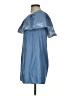 BCBGeneration 100% Cotton Blue Casual Dress Size S - photo 5
