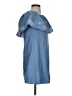 BCBGeneration 100% Cotton Blue Casual Dress Size S - photo 4