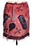 Assorted Brands Red Denim Skirt Size L (estimated) - photo 1