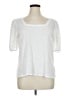 CeCe White Short Sleeve Top Size XL - photo 1