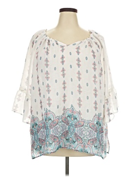Zac & Rachel 3/4 Sleeve Blouse