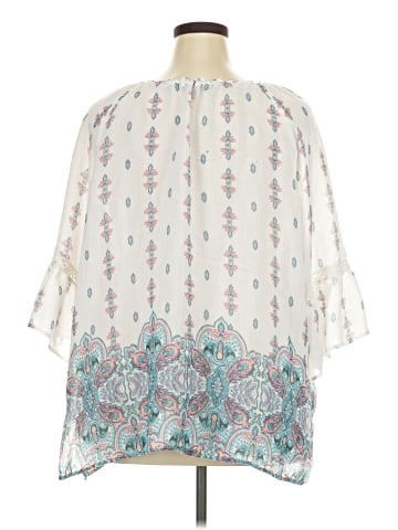 Zac & Rachel 3/4 Sleeve Blouse (view 2)