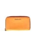 MICHAEL Michael Kors 100% Leather Orange Leather Wallet One size - photo 1