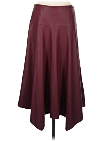 Rebecca Taylor Faux Leather Skirt (view 1)