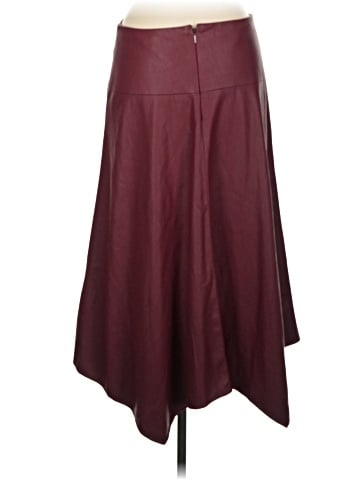 Rebecca Taylor Faux Leather Skirt (view 2)