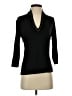 Grace Black 3/4 Sleeve Top Size S - photo 1