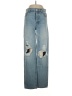 REVICE 100% Cotton Hearts Blue Jeans Size 26 waist - photo 1