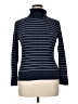 Croft & Barrow 100% Cotton Blue Turtleneck Sweater Size XL - photo 1