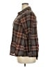 Oddi Plaid Brown Long Sleeve Button-Down Shirt Size XXL - photo 5