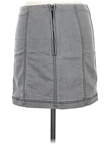 Free People Denim Skirt (view 2)