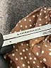 By Anthropologie Polka Dots Gold Shorts Size M - photo 3