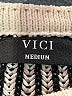 VICI 100% Polyester Stripes White Pullover Sweater Size M - photo 7