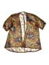 Lularoe 100% Polyester Gold Brown Kimono Size 3 (10-12) - photo 1