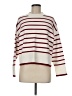 MNG Stripes White Pullover Sweater Size M - photo 1