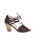Paul Green 100% Leather Brown Sandals Size UK 7 1/2 / US 9 1/2 - photo 1
