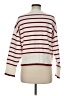 MNG Stripes White Pullover Sweater Size M - photo 2