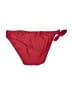 Cami Color Block Red Swimsuit Bottoms Size 6 - photo 2