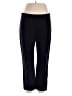 misook Solid Black Casual Pants Size L - photo 1