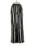 Bebop 100% Rayon Stripes Black Casual Pants Size XS - photo 1