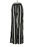 Bebop 100% Rayon Stripes Black Casual Pants Size XS - photo 2