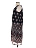 Dana Buchman 100% Polyester Print Black Casual Dress Size S - photo 5