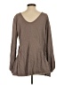 FP BEACH Brown Long Sleeve Blouse Size S - photo 2